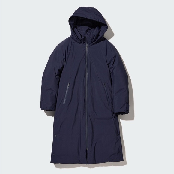 NWT Uniqlo Ultra Warm Hybrid Down Long Coat Size S - Picture 1 of 14